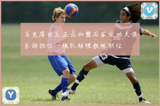 马克席尔瓦正式加盟石家庄功夫俱乐部担任一线队助理教练职位